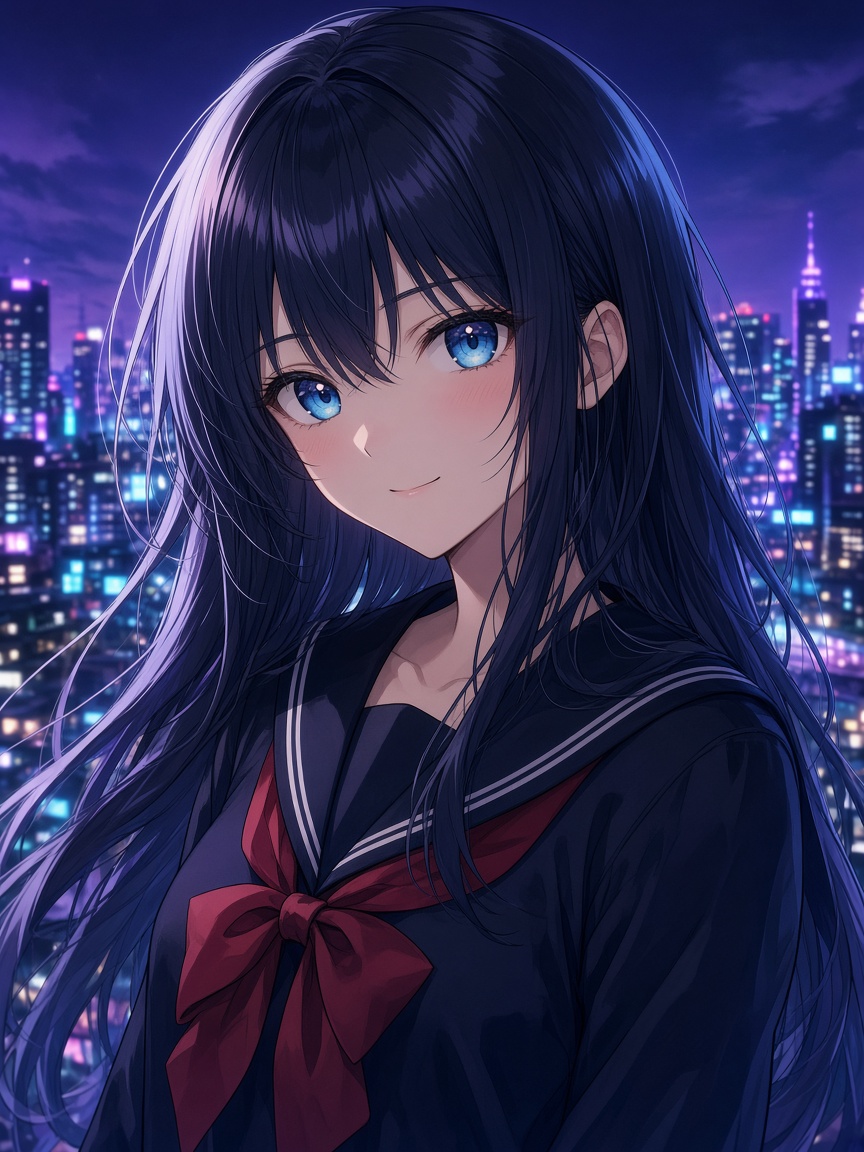 Yuki, an original anime character